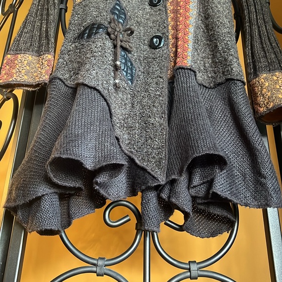 SIONI Anthropologie “Patcholie” Cardigan - Picture 9 of 13